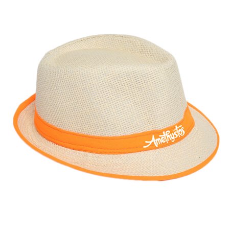 Fluorescent Unisex Beach Straw Hat