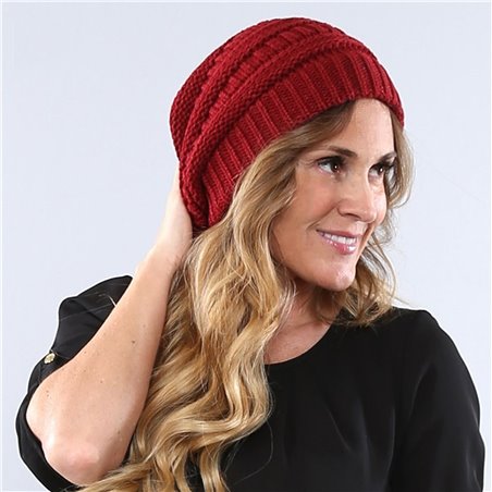 Cable Knitted Winter Beanie