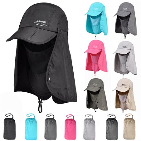 Removable Foldable Bucket Hats