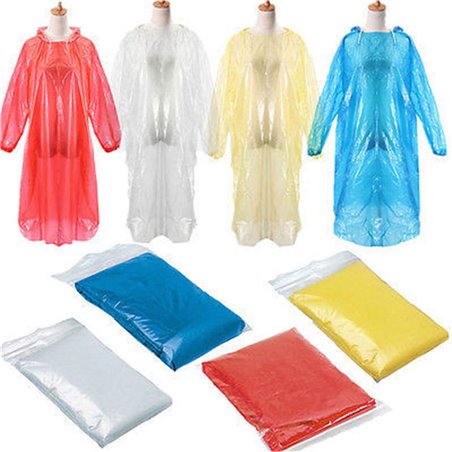 Disposable Adult Emergency Raincoat