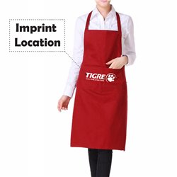 Polyester Apron With 2 Pocket