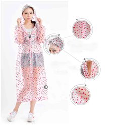 Women Fashion Style Rain Coat 