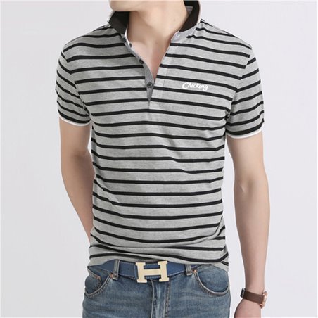 Slim Striped Polo Shirt
