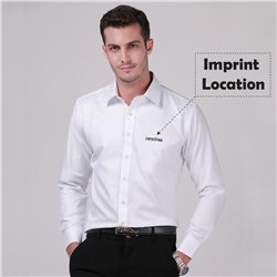 Men Formal Long Sleeve Dress Shirt
