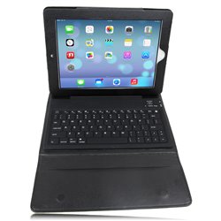 Folio Leather Case with Bluetooth Keyboard