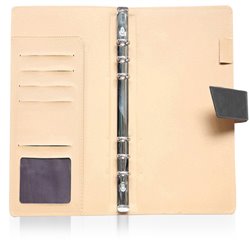 Loose-Leaf Diary With Button Closure (184 x 235mm)