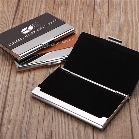 Stainless Steel Business Bank Card Case