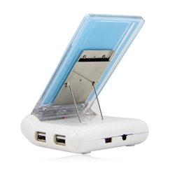 Sticky Phone Stand With USB Hub