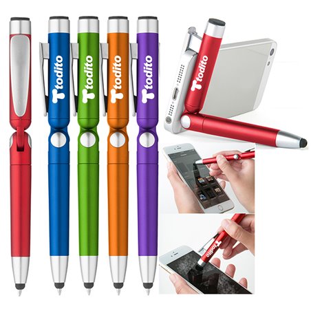Stylus Pen Holder With Screen Cleaner