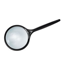 Bent Handle 2.5 Inch Lens Magnifier