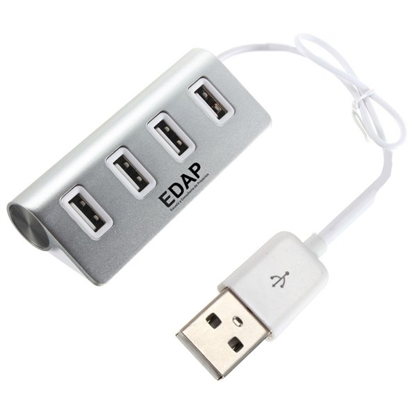 USB 2.0 Splitter 4 Port Adapter HUB