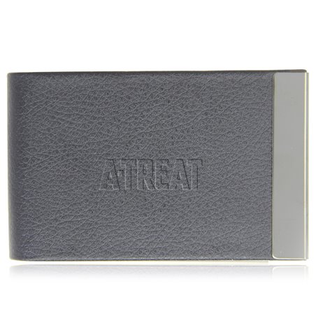Vertical Leather Business Card Holder
