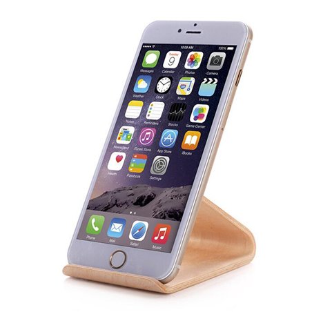 Walnut Wooden Mobile Phone Stand