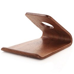 Walnut Wooden Mobile Phone Stand