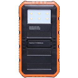 20000mAh Dual USB Solar Power Bank