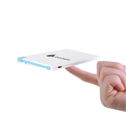 2500mAh Credit Card Power Bank With Micro Cable