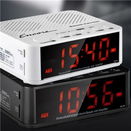 Bluetooth Wireless Speaker Radio With Alarm Clock