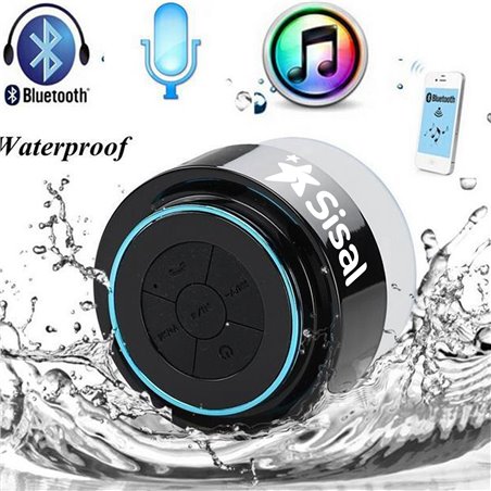 Floating Waterproof Bluetooth Speaker With Suction Cup