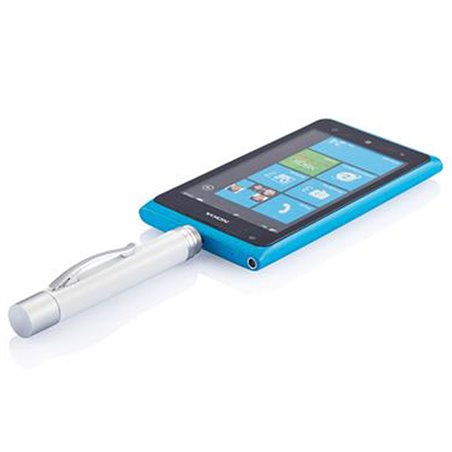 Pen Shaped 650 mAh Power Bank With Stylus