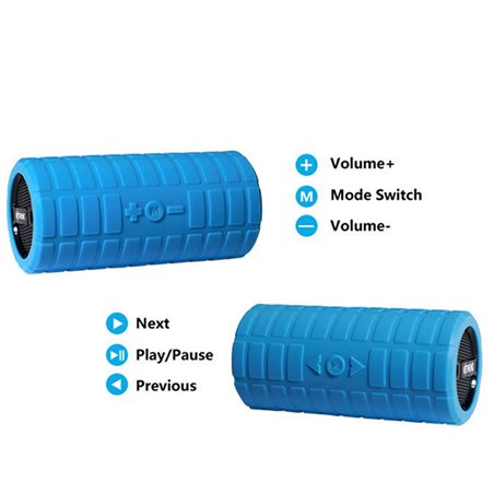 Cycling Round Silicone Strap Wireless Bluetooth Speaker
