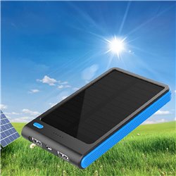 6000mAh Dual USB Solar Power Bank